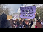 Replay L'Europe manifeste pour la Journée internationale du droit des femmes