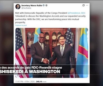 Replay Journal de l'Afrique - Félix Tshisekedi à Washington : les accords de paix RDC - Rwanda stagnent (baromètre)