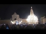 Replay Lisbonne se met à l'heure des fêtes avec un sapin géant et des feux d'artifice