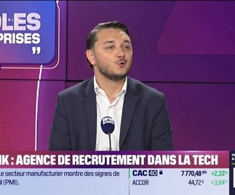 Replay Paroles d'entreprises - Mathias Bau (Hunlink): Hunlink, agence de recrutement dans la Tech - 03/05