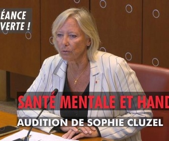 Replay La séance est ouverte ! - Santé mentale et handicap : audition de Sophie Cluzel - 08/10/2025