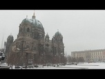 Replay Berlin sous la neige, le temps hivernal s'installe