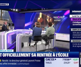 Replay Tech & Co, la quotidienne - L'IA fait officiellement sa rentrée à l'école - 01/09