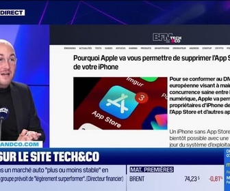 Replay Tech & Co, la quotidienne - À lire sur le site Tech&Co : Pourquoi Apple va vous permettre de supprimer l'App Store de votre iPhone, par Pierre Berge-Cia - 24/10