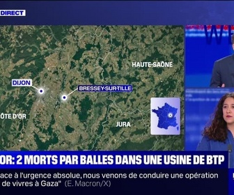 Replay BFM Story - Story 1 : Deux morts par balle dans une usine de BTP en Côte-d'Or - 01/08