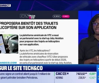 Replay Tech & Co, la quotidienne - À lire sur le site Tech&Co : Uber proposera bientôt des trajets en hélicoptère sur son application par Kesso Diallo - 11/09