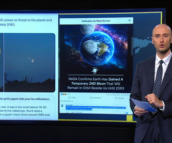 Replay Info ou intox - La Nasa a-t-elle découvert une seconde lune temporaire ?