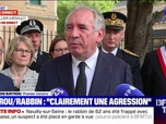 Replay BFM Story - Rabbin agressé: Aucune faiblesse face à la haine contre des concitoyens, affirme François Bayrou