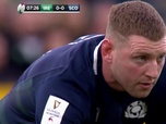 Replay Tournoi des Six Nations de Rugby - Journée 5 : Finn Russell ouvre le score pour l'Écosse