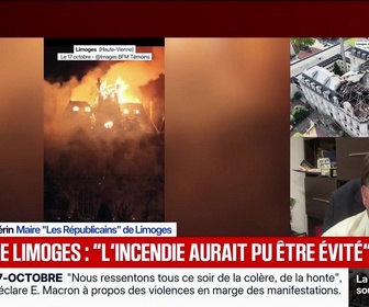 Replay BFM Grand Soir - Maire : Je demande un plan particulier pour Limoges - 18/10