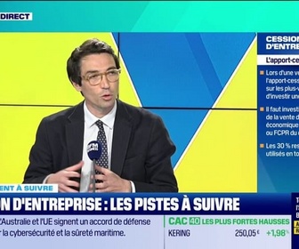 Replay Tout pour investir - Apport-cession : différer l'impôt lors de la vente d'une entreprise