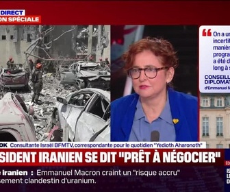 Replay BFM Story - Story 3 : Le président iranien se dit prêt à négocier - 24/06