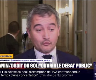 Replay Politique Première - Droit du sol durci à Mayotte: Bruno Retailleau veut étendre ces restrictions sur tout le territoire, Gérald Darmanin veut ouvrir le débat