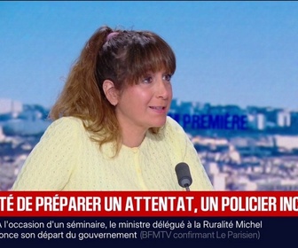 Replay BFM Première - Un policier, proche de la mouvance d'ultradroite et soupçonné de préparer un attentat, incarcéré