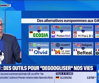 Replay Good Morning Business - GAFAM : des outils pour degoogliser nos vies