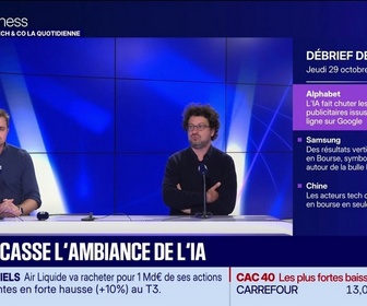 Replay Tech & Co, la quotidienne - Google casse l'ambiance de l'IA - 29/10