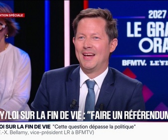 Replay Le Grand Oral 2027 - Léon XIV sur les migrants: Le pape ne dicte pas un programme politique, déclare François-Xavier Bellamy, vice-président des Républicains
