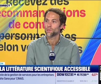 Replay Good Morning Business - French Tech : Juisci, la littérature scientifique accessible - 17/09