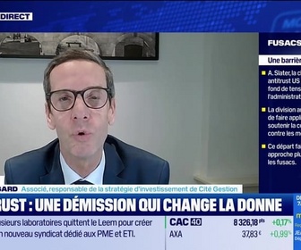 Replay BFM Bourse - USA Today : La patronne de l'anti-trust s'en va, vers une orgie de fusions-acquisitions désormais ?, par John Plassard - 16/02