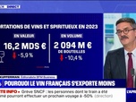 Replay La chronique éco - Les exportations en volume de vins et spiritueux français ont baissé de 10% en 2023
