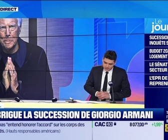 Replay Good Morning Business - LVMH brigue la succession de Giorgio Armani