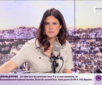 Replay Apolline Matin - Emission du 8 juillet 2024, 7h30/8h30