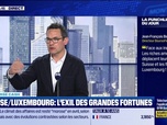 Replay BFM Bourse - La bourse cash : Face aux incertitudes : Les riches américains déplacent leur fortune en Suisse et les français au Luxembourg ! - 25/04