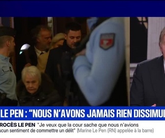 Replay Marschall Truchot - Marshall Truchot : Marine Le Pen, Nous n'avons jamais rien dissimulé - 13/01