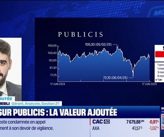 Replay BFM Bourse - Valeur ajoutée : Ils apprécient Publicis - 17/06