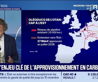Replay Good Morning Business - OTAN: l'enjeu clé de l'approvisionnement en carburant