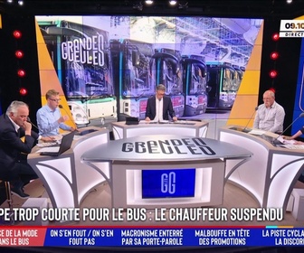 Replay Les Grandes Gueules - Jupe trop courte pour le bus : le chauffeur suspendu !