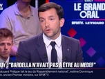 Replay Le Grand Oral 2027 - Jordan Bardella a la confiance absolue de Marine Le Pen, affirme Jean-Philippe Tanguy