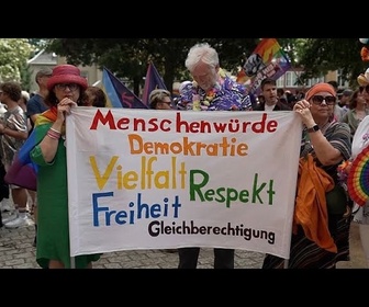 Replay La marche des fiertés de Bautzen se déroule sous protection policière après des menaces