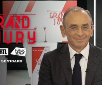 Replay Le Grand Jury RTL - Le Figaro - L'invité du Grand Jury : Eric Zemmour