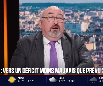 Replay BFM Première - BFM éco : Budget, vers un déficit moins mauvais que prévu ? - 08/12