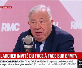 Replay Face à Face - Nous n'existons pas dans le conflit au Moyen-Orient, estime Gérard Larcher, président du Sénat