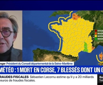 Replay Marschall Truchot : Tempête, 60 000 foyers privés d'électricité (Ministre) - 23/10