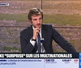 Replay Le 18/19 d'Hedwige Chevrillon - Andréa Kotarac (porte-parole du RN) : Une taxe surprise sur les multinationales - 29/10
