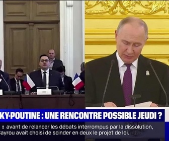 Replay BFM Story - Story 2 : Zelensky-Poutine, une rencontre possible jeudi ? - 12/05