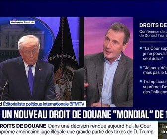 Replay 20H BFM - Comment est-ce que Donald Trump compte mettre en vigueur un nouveau droit de douane mondial de 10%