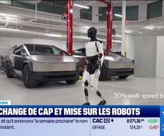 Replay Tech & Co, la quotidienne - Le Tech Flash : Tesla change de cap et mise sur les robots, par Léa Benaim - 29/01
