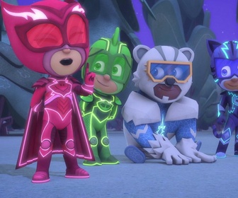 Replay Les Pyjamasques Power Heroes Le cercle des héros - Ourski à Frigoria - partie deux