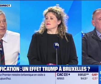 Replay Le débat - Nicolas Doze face à Jean-Marc Daniel : Simplification, un effet Trump à Bruxelles ? - 26/02