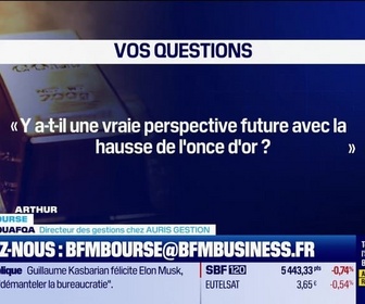 Replay BFM Bourse - Culture Bourse : Y-a-t-il une vraie perspective future avec la hausse de l'once d'or ? par Julie Cohen-Heurton - 13/11