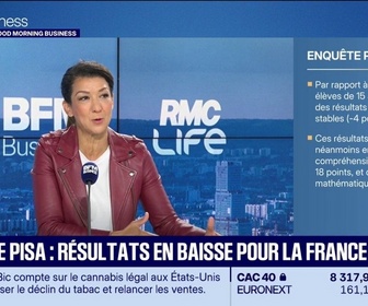 Replay Good Morning Business - Enquête Pisa : résultats en baisse pour la France