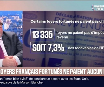 Replay BFM Première - BFM éco : 13 000 foyers français fortunés ne paient aucun impôt - 19/02