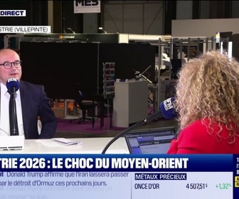 Replay Good Morning Business - En direct du salon Global Industrie : Sébastien Martin, Ministre délégué chargé de l'Industrie
