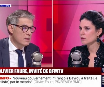 Replay Face à Face - Nomination du gouvernement: Hier, c'était un jour de deuil national (...) même cette journée n'a pas été respectée, estime Olivier Faure (PS)