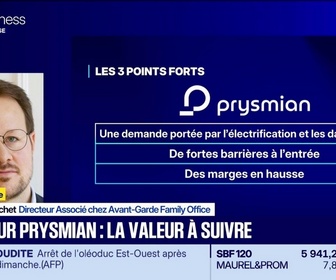 Replay BFM Bourse - Valeur ajoutée : Ils apprécient Prysmian - 05/10