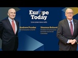 Replay Europe Today : entretiens avec l'ambassadeur des États-Unis auprès de l'UE et le président du CESE